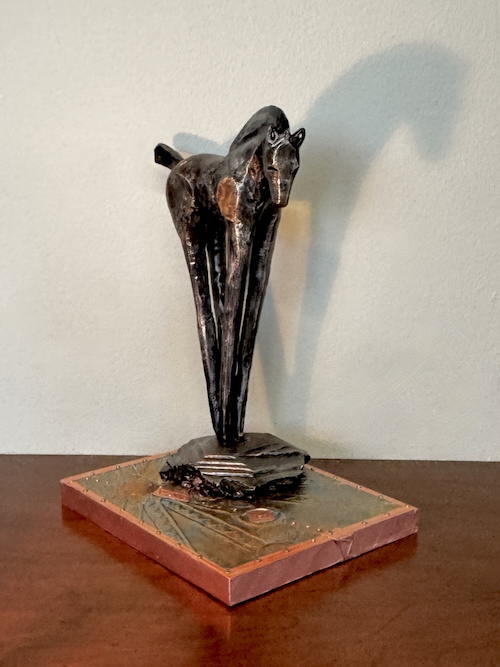 Valor 12x8.5x7 $900 at Hunter Wolff Gallery